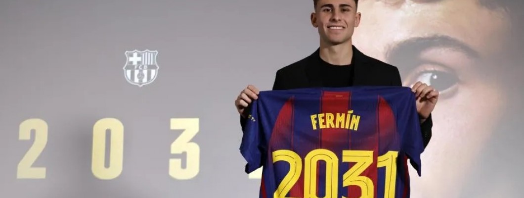 Fermínillä on pelipaita vuodelta 2031