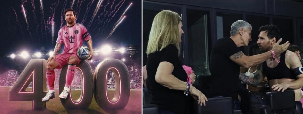 Messi omistaa 400. syöttöpelipaidan vanhemmilleen