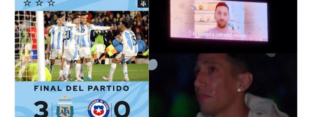 Messin siunausvideo sai Di Marian purskahtamaan itkuun