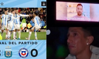 Messin siunausvideo sai Di Marian purskahtamaan itkuun