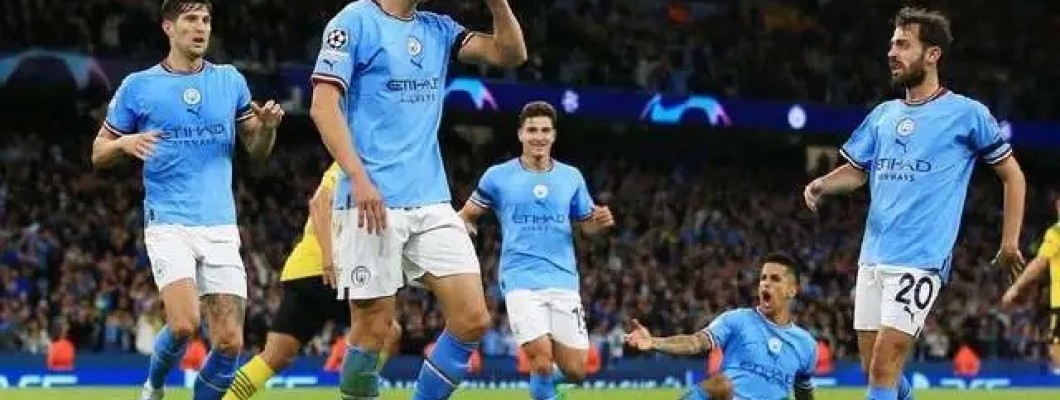 Mestarien liigan Manchester City 5-0 Kööpenhamina