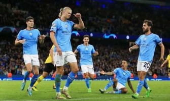 Mestarien liigan Manchester City 5-0 Kööpenhamina