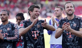 Puolustamassa Bundesliigan kultaista kenkää!