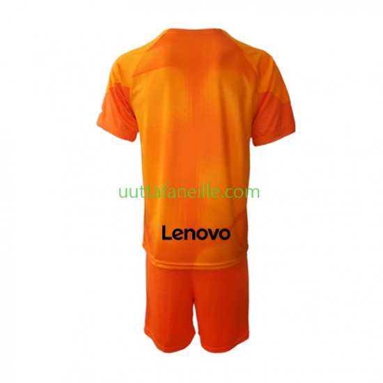 Jalkapallo Pelipaitoja Inter Milan Maalivahti Lasten Neljäs peliasu 2022-2023 Lyhythihainen