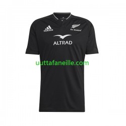 Jalkapallo Pelipaitoja ALL BLACKS Mies Kotipeliasu Rugby 2023 Lyhythihainen