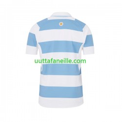 Jalkapallo Pelipaitoja Argentiina Mies Kotipeliasu Rugby RWC 2023 Lyhythihainen