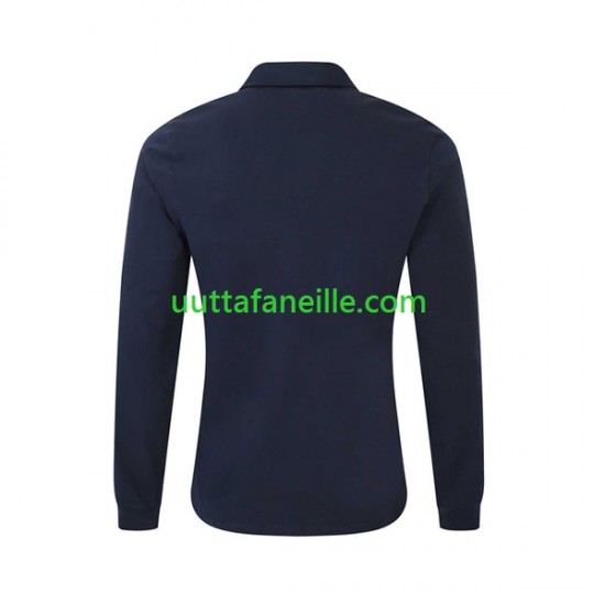 Jalkapallo Pelipaitoja Englanti Mies Vieraspeliasu Rugby RWC 2023 Pitkähihainen