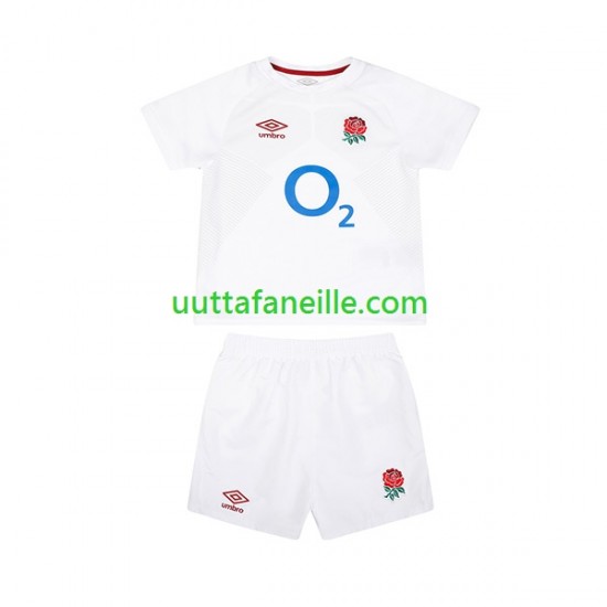 Jalkapallo Pelipaitoja Englanti Lasten Kotipeliasu Rugby 2024 Lyhythihainen