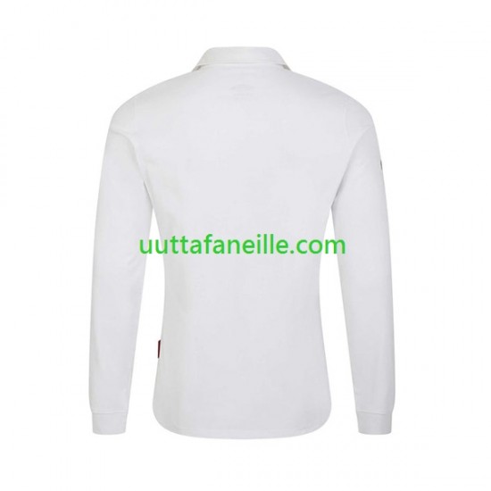 Jalkapallo Pelipaitoja Englanti Mies Kotipeliasu Rugby RWC 2023 Pitkähihainen