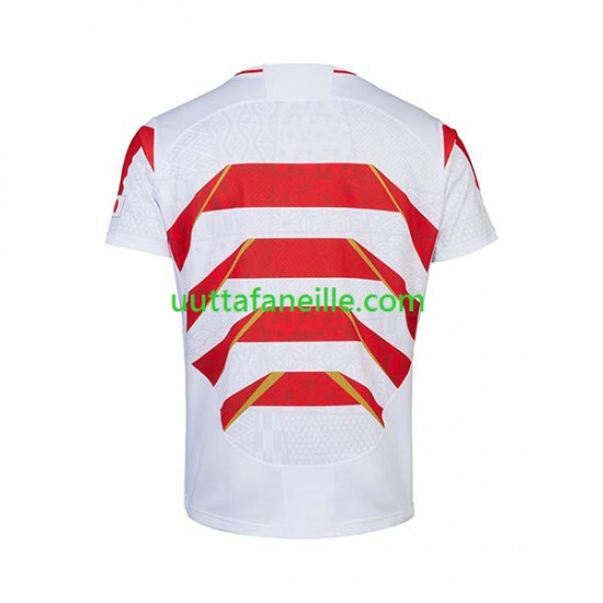 Jalkapallo Pelipaitoja Japani Mies Kotipeliasu Rugby RWC 2023 Lyhythihainen