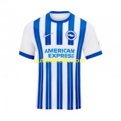 Jalkapallo Pelipaitoja Brighton & Hove Albion Mies Kotipeliasu 2024-2025 Lyhythihainen