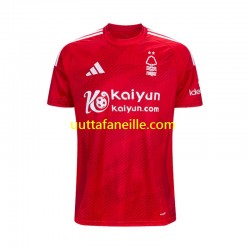 Jalkapallo Pelipaitoja Nottingham Forest Mies Kotipeliasu 2024-2025 Lyhythihainen