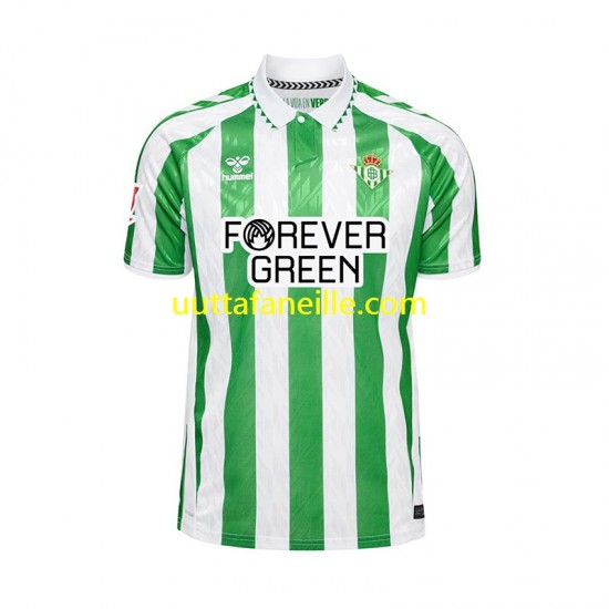 Jalkapallo Pelipaitoja Real Betis Mies Kotipeliasu 2024-2025 Lyhythihainen
