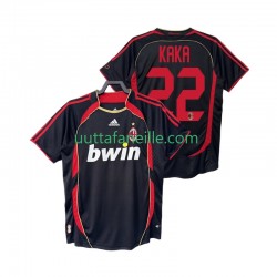 Jalkapallo Pelipaitoja AC Milan KAKA 22 2007 Retro Mies Kolmas peliasu 2006 Lyhythihainen