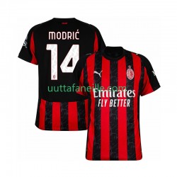 Jalkapallo Pelipaitoja AC Milan Modrić Luca 14 Mies Kotipeliasu 2025-2026 Lyhythihainen