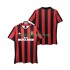Jalkapallo Pelipaitoja AC Milan 1988 1989 Retro Mies Kotipeliasu Lyhythihainen
