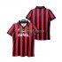 Jalkapallo Pelipaitoja AC Milan 1995 1996 Retro Mies Kotipeliasu Lyhythihainen
