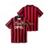 Jalkapallo Pelipaitoja AC Milan 1996 1997 Retro Mies Kotipeliasu Lyhythihainen