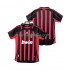 Jalkapallo Pelipaitoja AC Milan 2007 Retro Mies Kotipeliasu 2006 Lyhythihainen