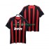 Jalkapallo Pelipaitoja AC Milan 2009 Retro Mies Kotipeliasu 2008 Lyhythihainen