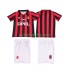 Jalkapallo Pelipaitoja AC Milan 1996 1997 Retro Lasten Kotipeliasu Lyhythihainen