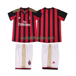 Jalkapallo Pelipaitoja AC Milan 2013 2014 Retro Lasten Kotipeliasu Lyhythihainen