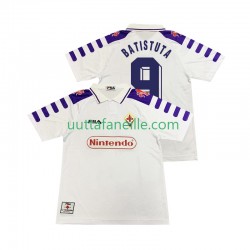 Jalkapallo Pelipaitoja ACF Fiorentina BASTUTA 9 Retro Mies Vieraspeliasu 1998 1999 Lyhythihainen