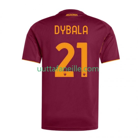 Jalkapallo Pelipaitoja AS Roma Dybala 21 Mies Kotipeliasu 2025-2026 Lyhythihainen
