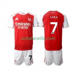Jalkapallo Pelipaitoja Arsenal Bukayo Saka 7 Lasten Kotipeliasu 2025-2026 Lyhythihainen