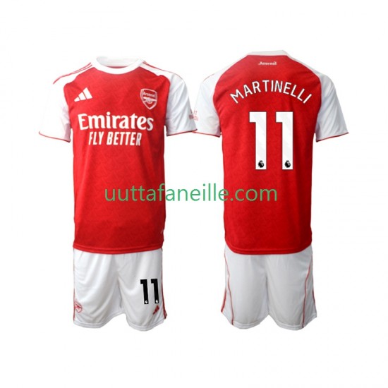 Jalkapallo Pelipaitoja Arsenal Martin Zubimendi 11 Lasten Kotipeliasu 2025-2026 Lyhythihainen