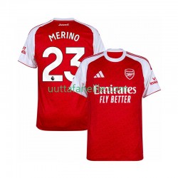 Jalkapallo Pelipaitoja Arsenal Merino 23 Mies Kotipeliasu 2025-2026 Lyhythihainen