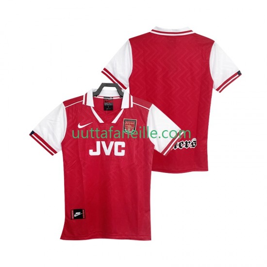 Jalkapallo Pelipaitoja Arsenal 1996 1997 Retro Mies Kotipeliasu Lyhythihainen