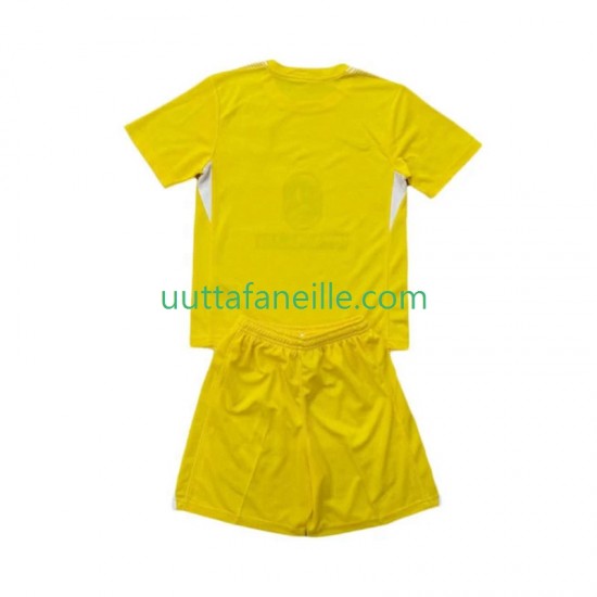 Jalkapallo Pelipaitoja Atlético Madrid Maalivahti Lasten Kotipeliasu 2025-2026 Lyhythihainen