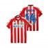 Jalkapallo Pelipaitoja Atlético Madrid SIMEONE 14 1995 Retro Mies Kotipeliasu 1994 Lyhythihainen