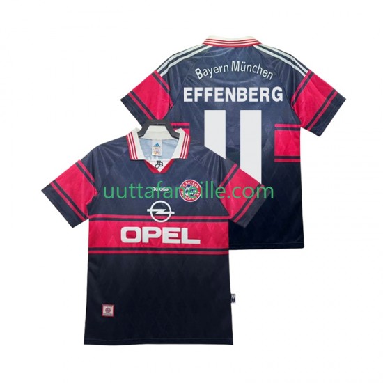 Jalkapallo Pelipaitoja FC Bayern München Effenberg 11 1997 Retro Mies Kotipeliasu 1999 Lyhythihainen