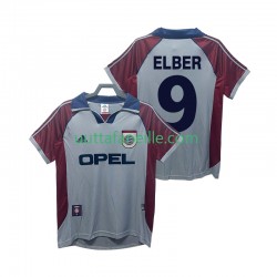 Jalkapallo Pelipaitoja FC Bayern München Elber 9 1997 Retro Mies Kolmas peliasu 1999 Lyhythihainen