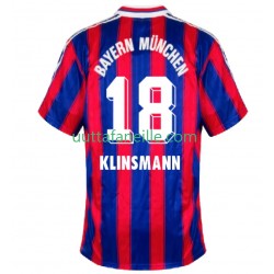 Jalkapallo Pelipaitoja FC Bayern München Klinsmann 18 1995 1997 Retro Mies Kotipeliasu Lyhythihainen