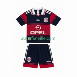 Jalkapallo Pelipaitoja FC Bayern München 1997 Retro Lasten Kotipeliasu 1999 Lyhythihainen