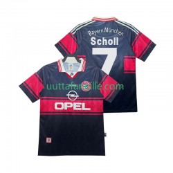 Jalkapallo Pelipaitoja FC Bayern München Scholl 7 1997 Retro Mies Kotipeliasu 1999 Lyhythihainen
