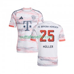 Jalkapallo Pelipaitoja FC Bayern München Thomas Muller 25 Mies Vieraspeliasu 2025-2026 Lyhythihainen