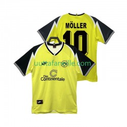 Jalkapallo Pelipaitoja Borussia Dortmund Moller 10 1995 1996 Retro Mies Kotipeliasu Lyhythihainen