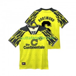 Jalkapallo Pelipaitoja Borussia Dortmund SAMMER 6 1995 Retro Mies Kotipeliasu 1994 Lyhythihainen