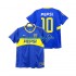 Jalkapallo Pelipaitoja CA Boca Juniors PEPSI 10 2003 Retro Mies Kotipeliasu 2004 Lyhythihainen