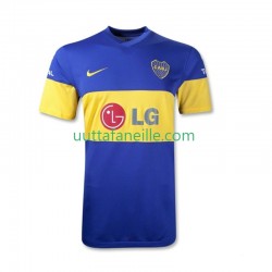 Jalkapallo Pelipaitoja CA Boca Juniors Retro Mies Kotipeliasu 2011 Lyhythihainen
