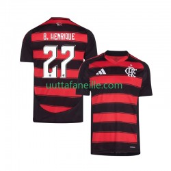 Jalkapallo Pelipaitoja CR Flamengo Bruno Henrique 27 Mies Kotipeliasu 2025-2026 Lyhythihainen