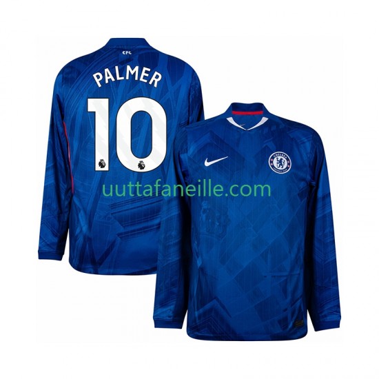 Jalkapallo Pelipaitoja Chelsea Cole Palmer 10 Mies Kotipeliasu 2025-2026 Pitkähihainen