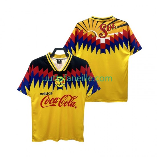 Jalkapallo Pelipaitoja Club América 1995 Retro Mies Kotipeliasu Lyhythihainen