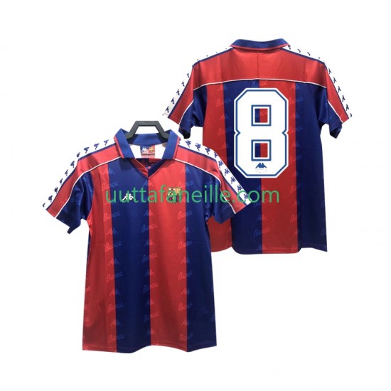 Jalkapallo Pelipaitoja FC Barcelona 8 1992 1995 Retro Mies Kotipeliasu Lyhythihainen