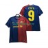 Jalkapallo Pelipaitoja FC Barcelona ETO O 9 Champions League 2009 Retro Mies Kotipeliasu 2008 Lyhythihainen