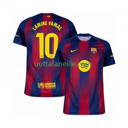 Jalkapallo Pelipaitoja FC Barcelona Lamine Yamal 10 Mies Kotipeliasu 2025-2026 Lyhythihainen